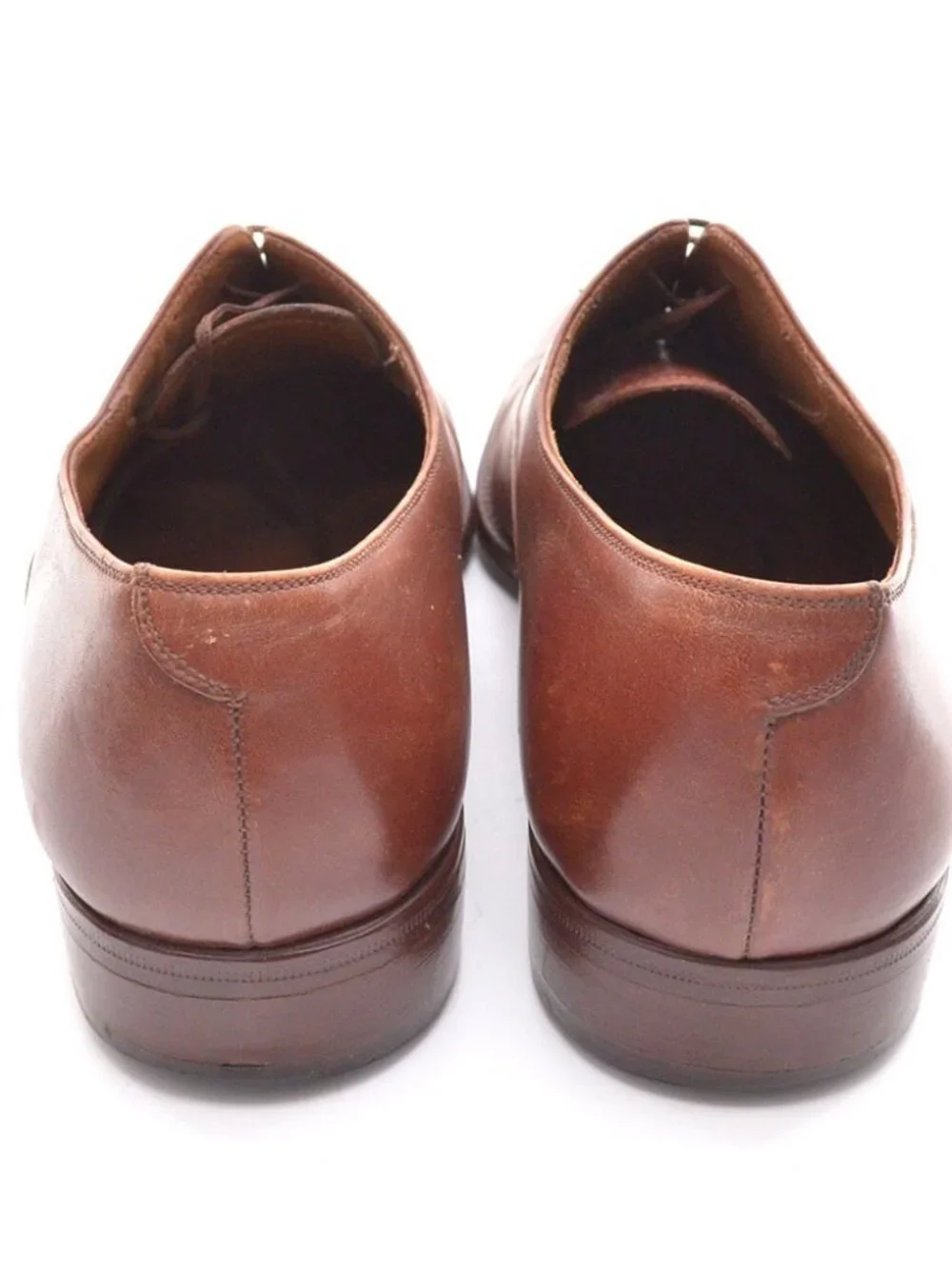 Men Barneys Hand Made Straight Cap Toe Bal Oxfords 10 M